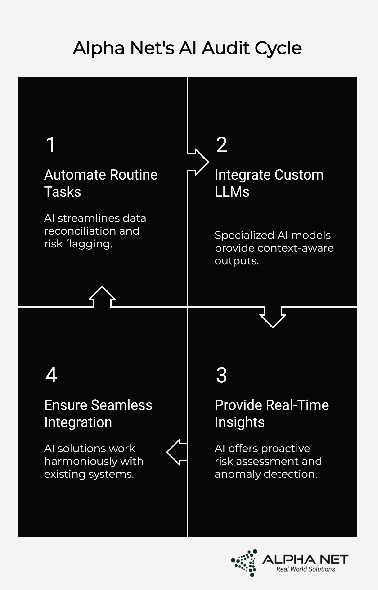 alpha net's ai audit cycle